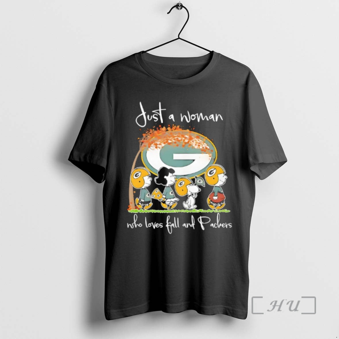 Officials Peanuts Green Bay Packers Just Woman Who Loves Fall Packers T-Shirts