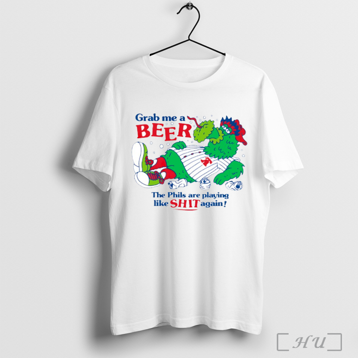 Officials Phillie Phanatic Grab Me A Beer The Phils Are Playing Like Shit Again