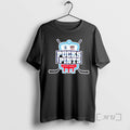 Officials Pucks Pints Blood Drive Hockey T-Shirts