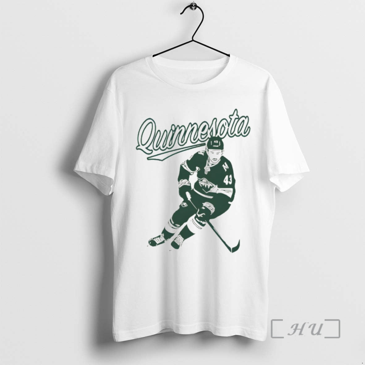 Officials Quinn Hughes Quinnesota Minnesota Hockey Nhl State Hockey T-Shirts