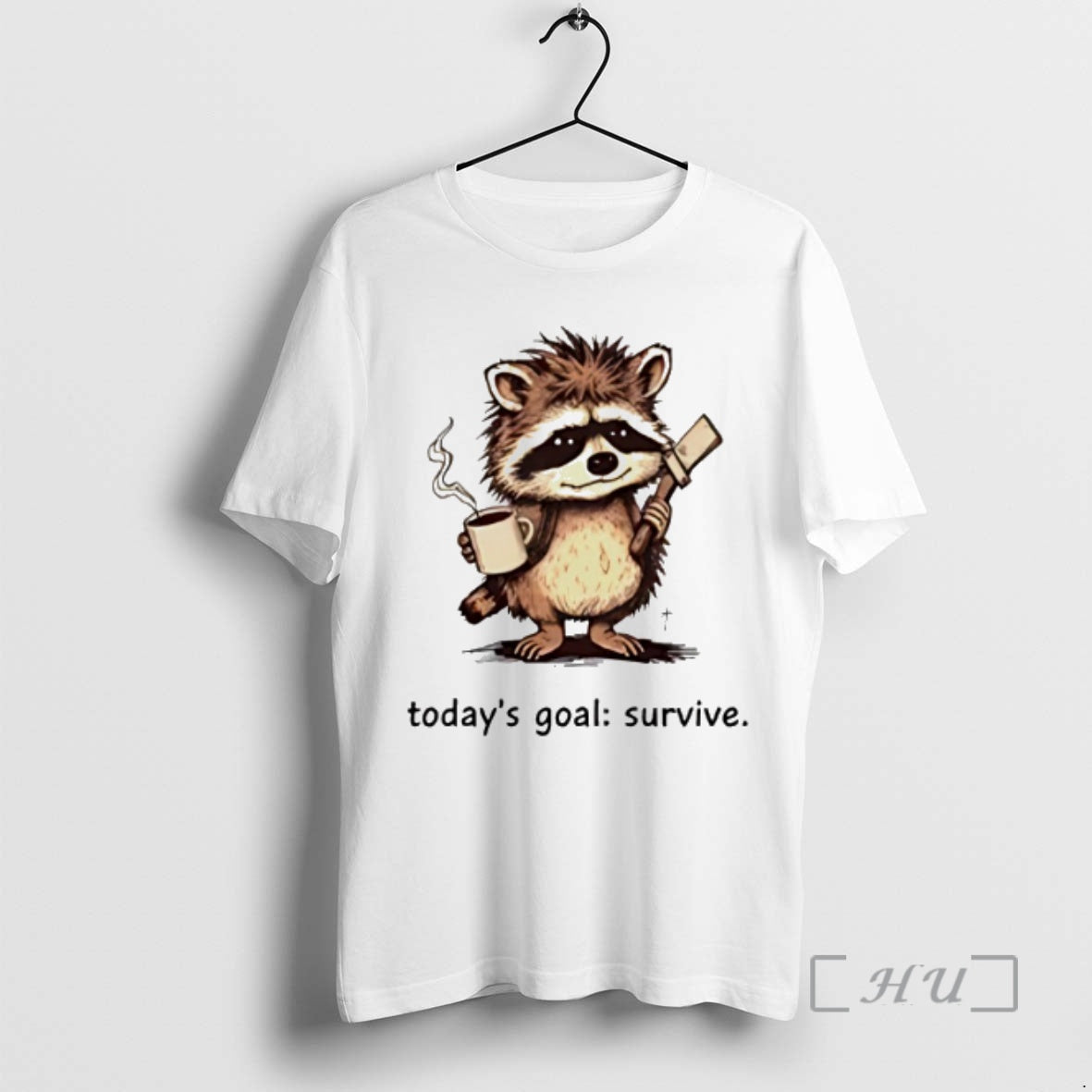Officials Raccoon Todays Goal Survive T-Shirts
