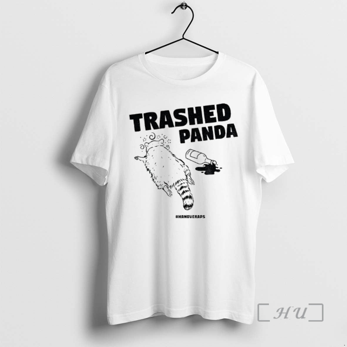 Officials Raccoon Trashed Panda Vintage T-Shirts