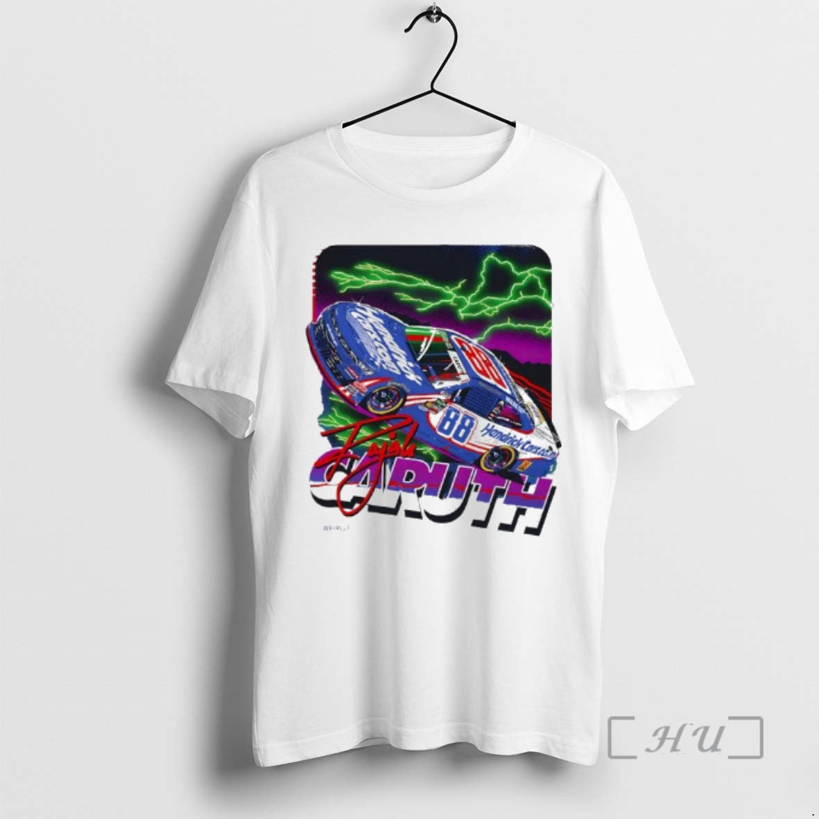 Officials Rajah Caruth Hendrick Cars 88nascar Race Signature T-Shirts