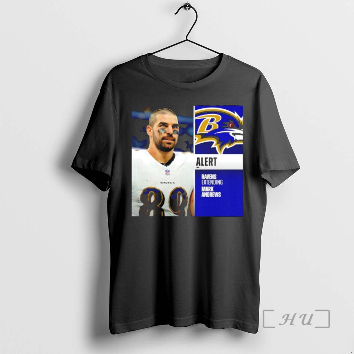 Officials Ravens Mark Andrews Agrees Terms Three Year 39 T-Shirts