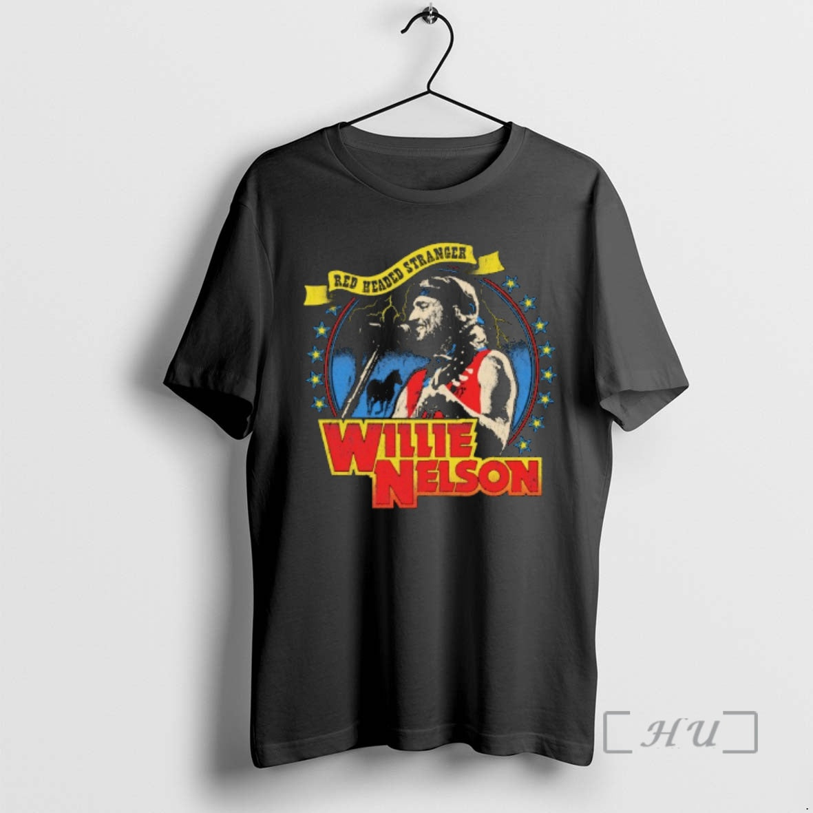 Officials Red Headed Stranger Willie Nelson T-Shirts