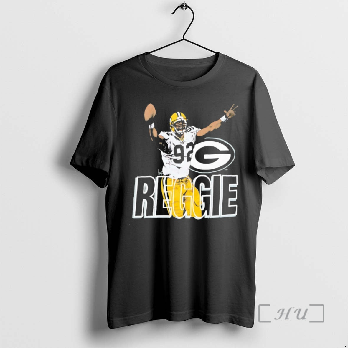 Officials Reggie White Green Bay Packers 1993 Vintage T-Shirts