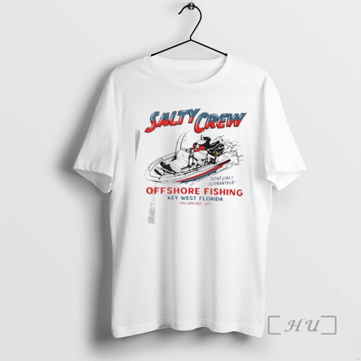 Officials Salty Crew Offshore Fishing Key West Florida T-Shirts