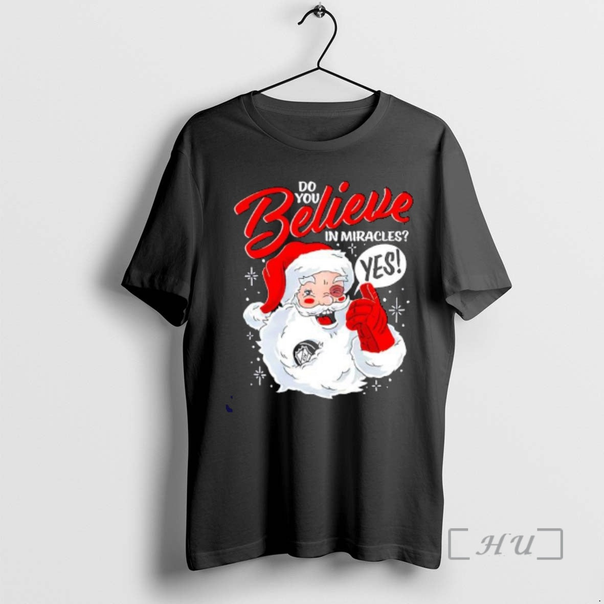 Officials Santa Claus Do You Believe Miracles Yes T-Shirts