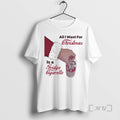 Officials Santas Hand All I Want Is Fridge Cigarette Meme T-Shirts