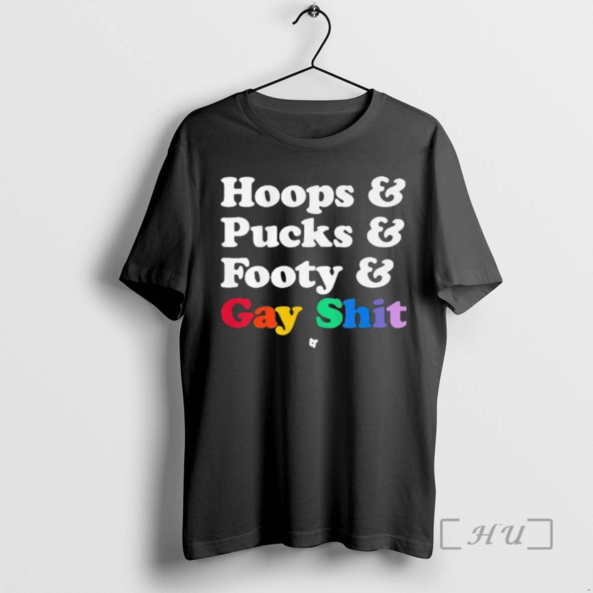 Officials Sarah Spain Hoops Pucks Footy Gay T-Shirts