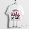 Officials Save Horse Ride Cowgirl Woman T-Shirts