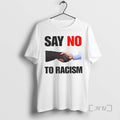 Officials Say No Racism Woman T-Shirts