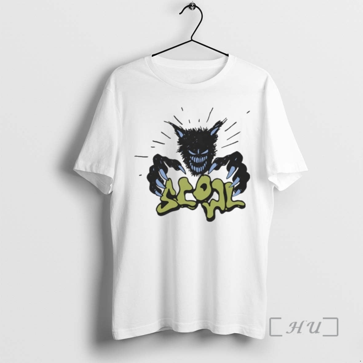Officials Scowl Cartoon Wolf T-Shirts