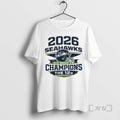 Officials Seattle Seehawks Champions Big Game Lx 12x Football Helmet T-Shirts