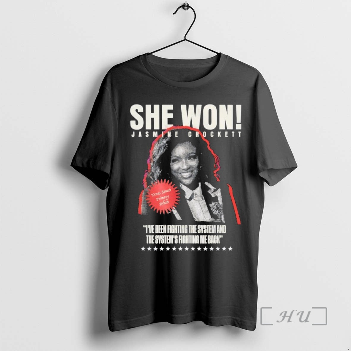 Officials She Won Jasmine Crockett T-Shirts