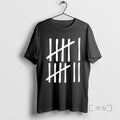 Officials Six Seven 67 Meme Tally Marks 6 7 Numbers T-Shirts