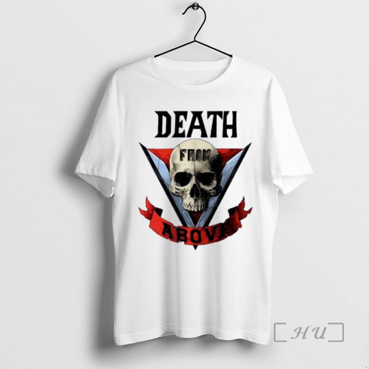Officials Skull Death Above Vintage T-Shirts