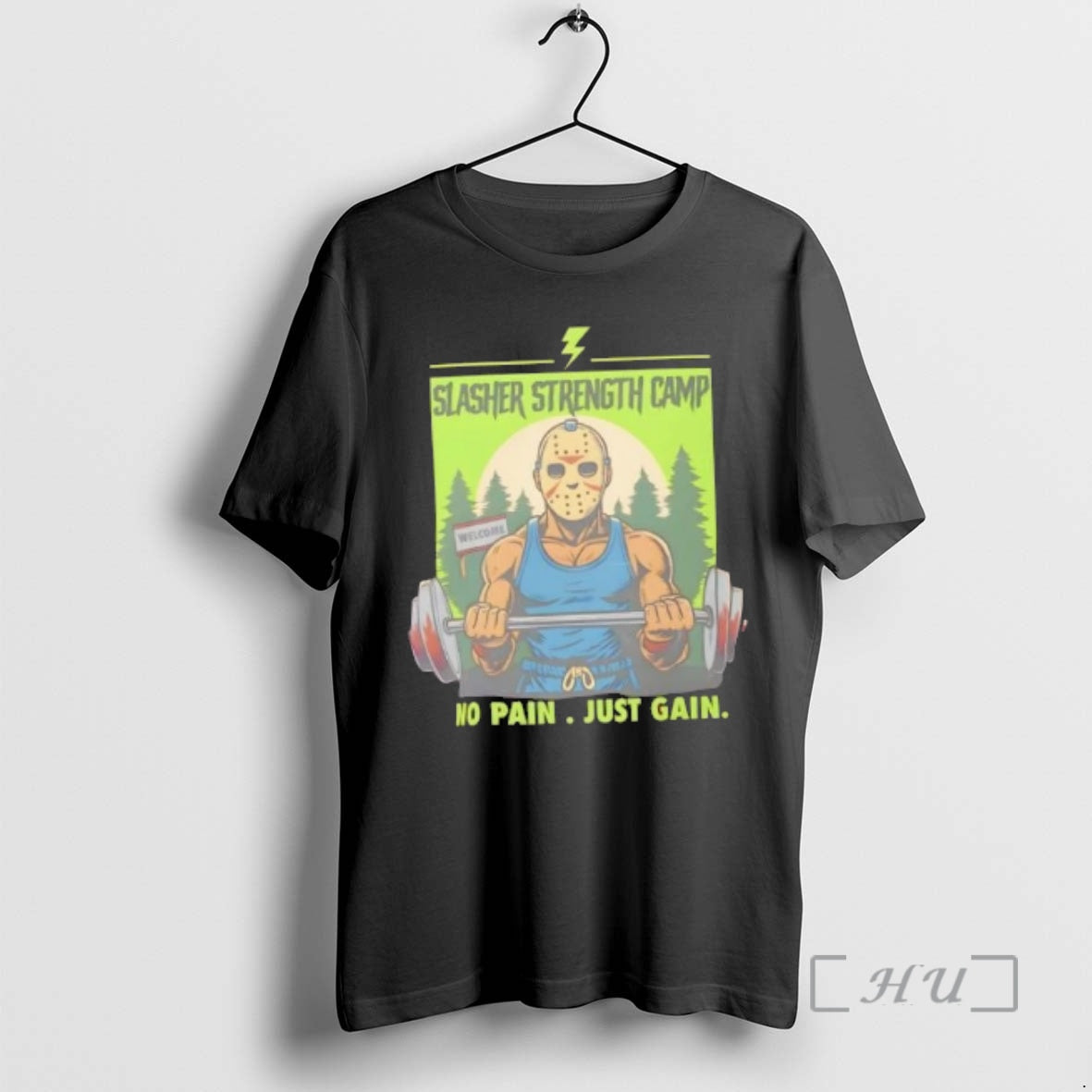 Officials Slasher Strength Camp Horror Gym Humor T-Shirts