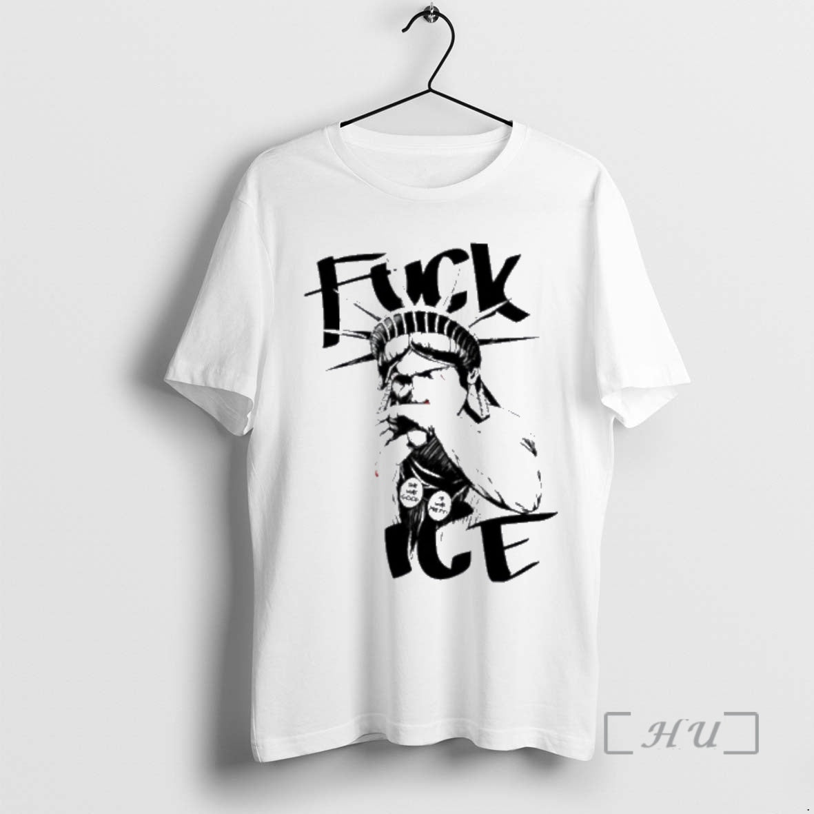Officials Statue Liberty Fuck Ice T-Shirts