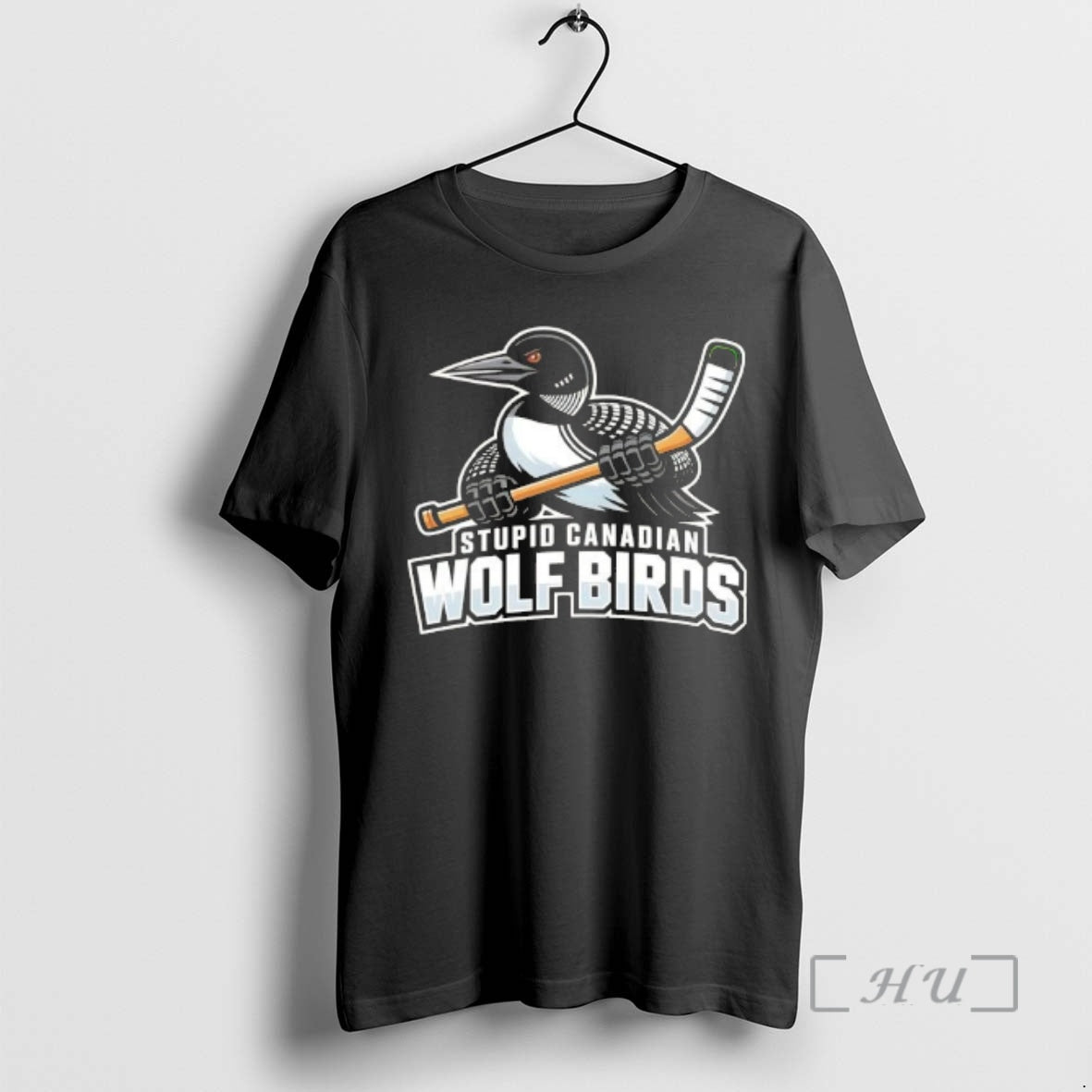 Officials Stupid Canadian Wolf Bird Hockey Duck T-Shirts