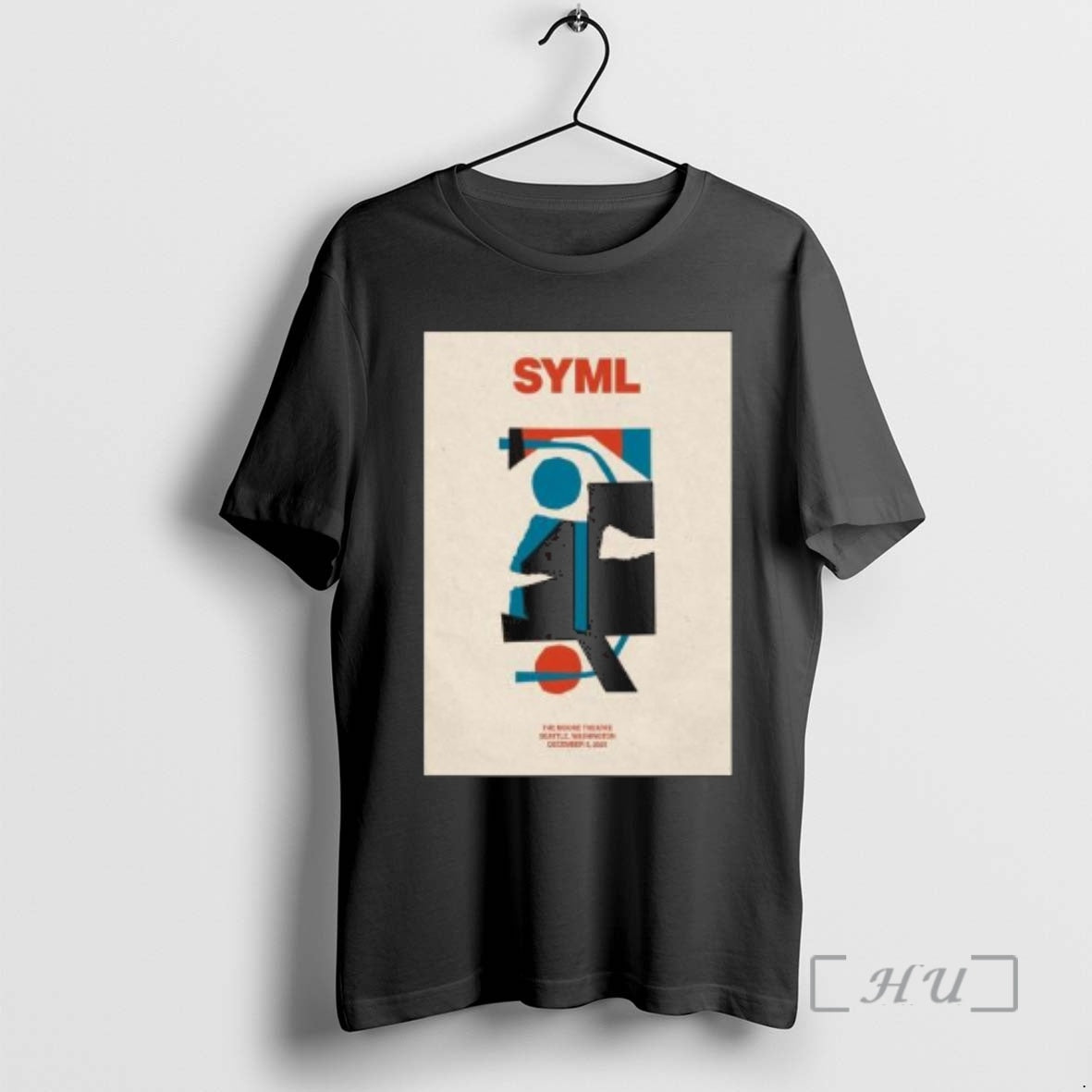 Officials Syml Seattle Wa Decmber 5 2025 Circle Black T-Shirts