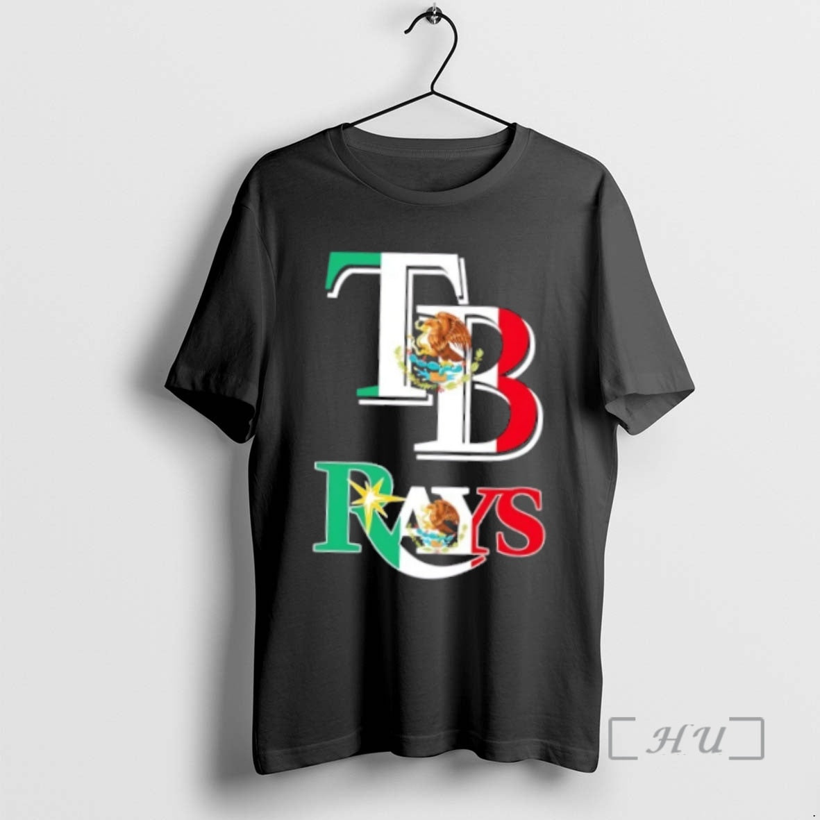 Officials Tampa Bay Rays Baseball X Mexican Flag T-Shirts