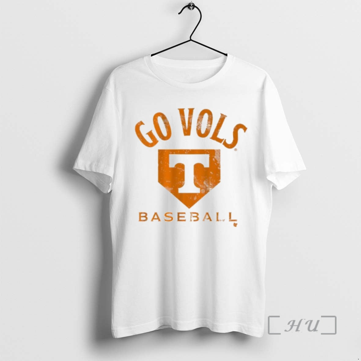 Officials Tennessee Volunteers Baseball Go Vols Home Plate T-Shirts