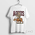 Officials Texas Am Aggies Fightin Texas Sarge Mascot T-Shirts