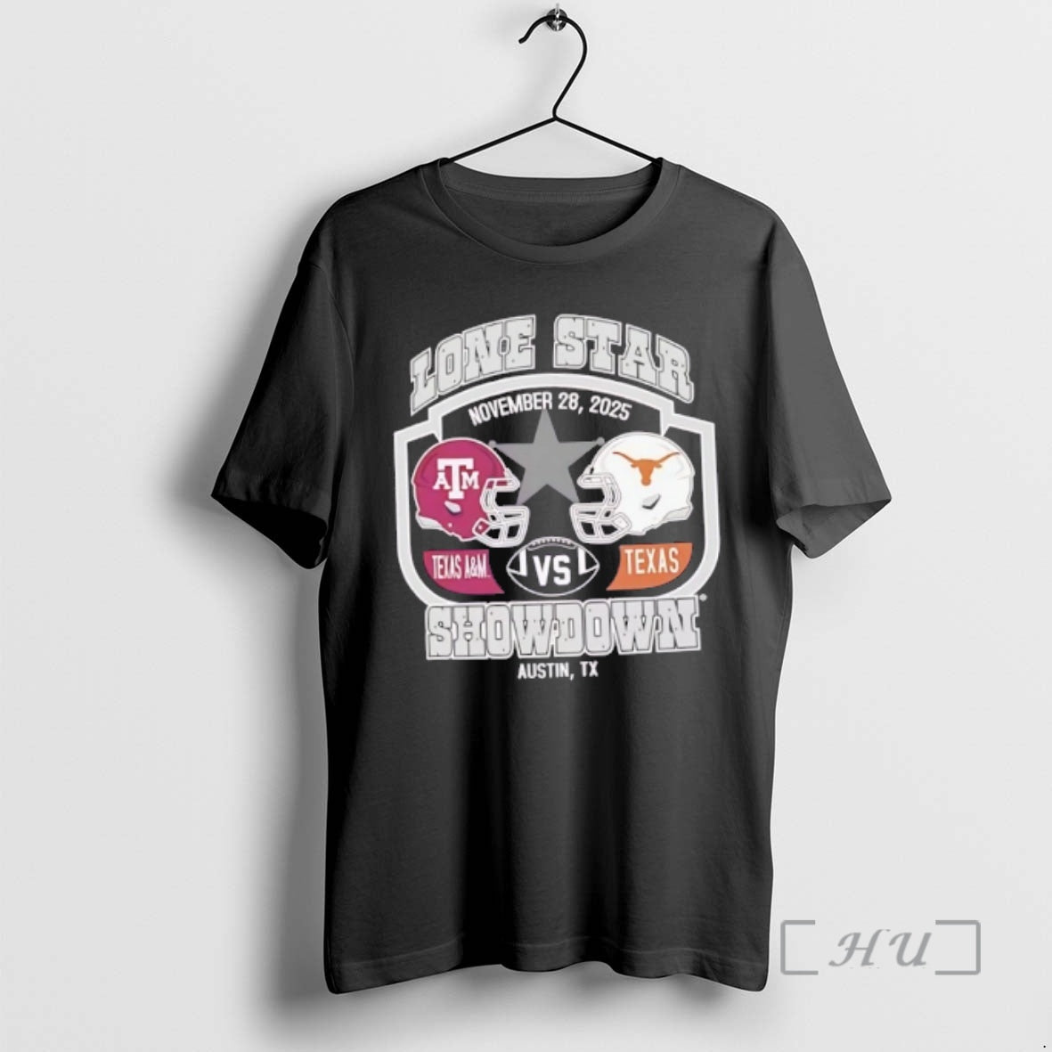 Officials Texas Longhorns Vs Texas Am Aggies2025 Lone Star Showdown T-Shirts
