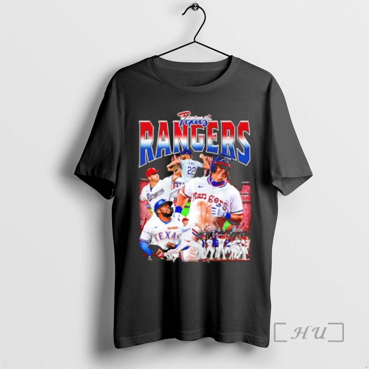 Officials Texas Rangers Team Collage Celebrate 2025 T-Shirts