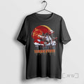 Officials Texas State Bobcats Vive La Fete Dripping Football Helmet T-Shirts