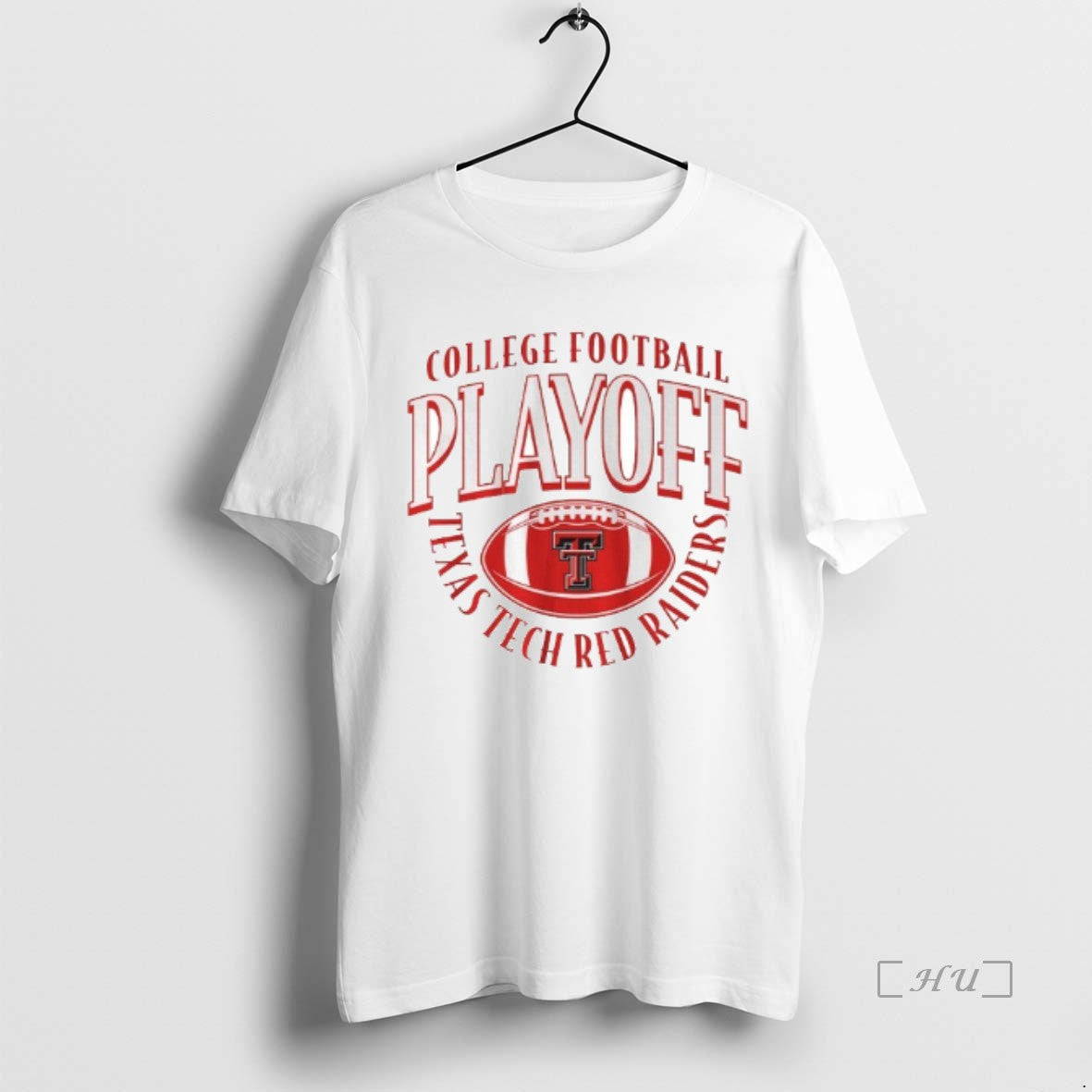 Officials Texas Tech Red Raiders Football 2025 Cfp Curve T-Shirts