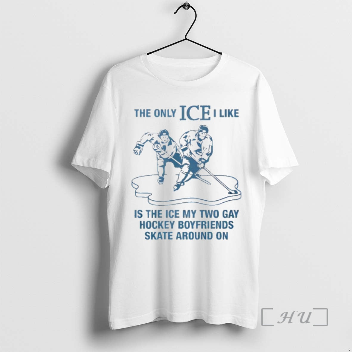 Officials Only Ice I Like Hockey Boyfriends T-Shirts