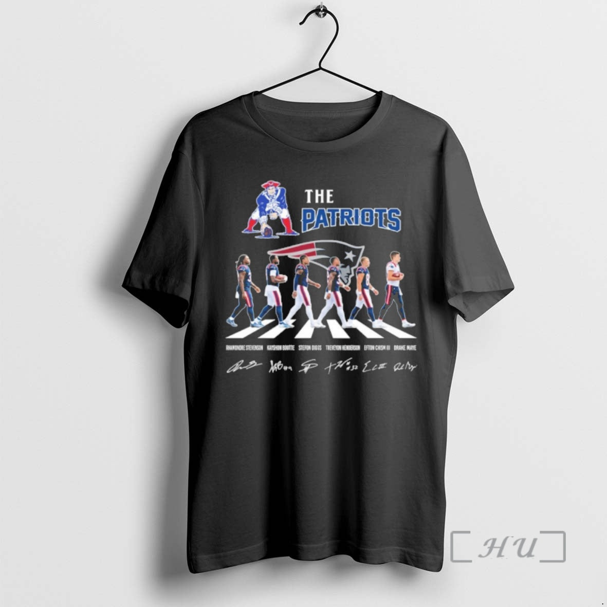 Officials Patriots Player Abbey Road Signature T-Shirts