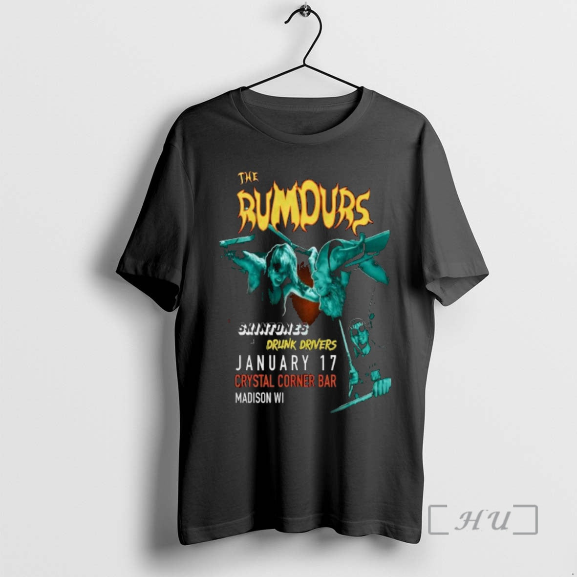 Officials Rumours Crystal Corner Bar Madison Wi Jan 17 2026 T-Shirts