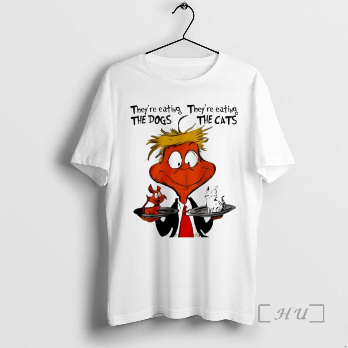 Officials Theyre Eating Theyre Eating Dogs Cats Dr T-Shirts