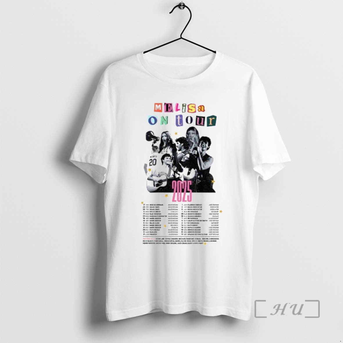 Officials Tour Melisa Tour 2025 T-Shirts