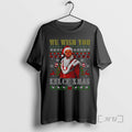 Officials Travis Kelce We Wish You Kelce Xmas Merry T-Shirts