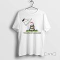 Officials Triggered Languages Dont Tread Me Gadsden Flag T-Shirts
