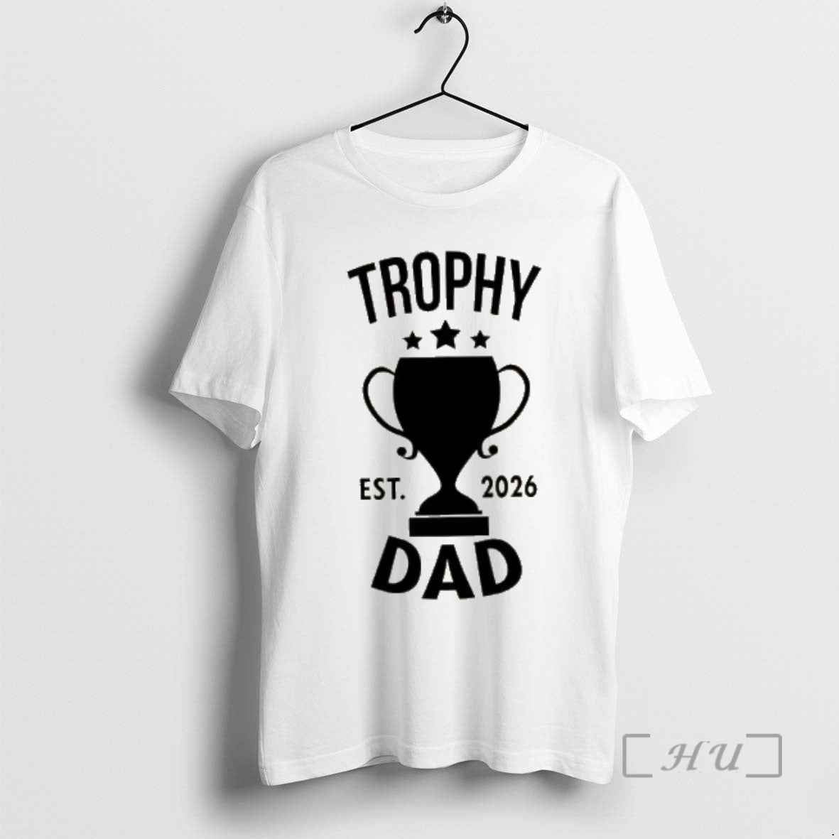Officials Trophy Dad Est 2026 T-Shirts