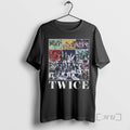 Officials Twice K Pop Band Era Tour 2025 T-Shirts