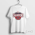Officials Uic Flames Soccer 2025 Missouri Valley Tournament Champions T-Shirts