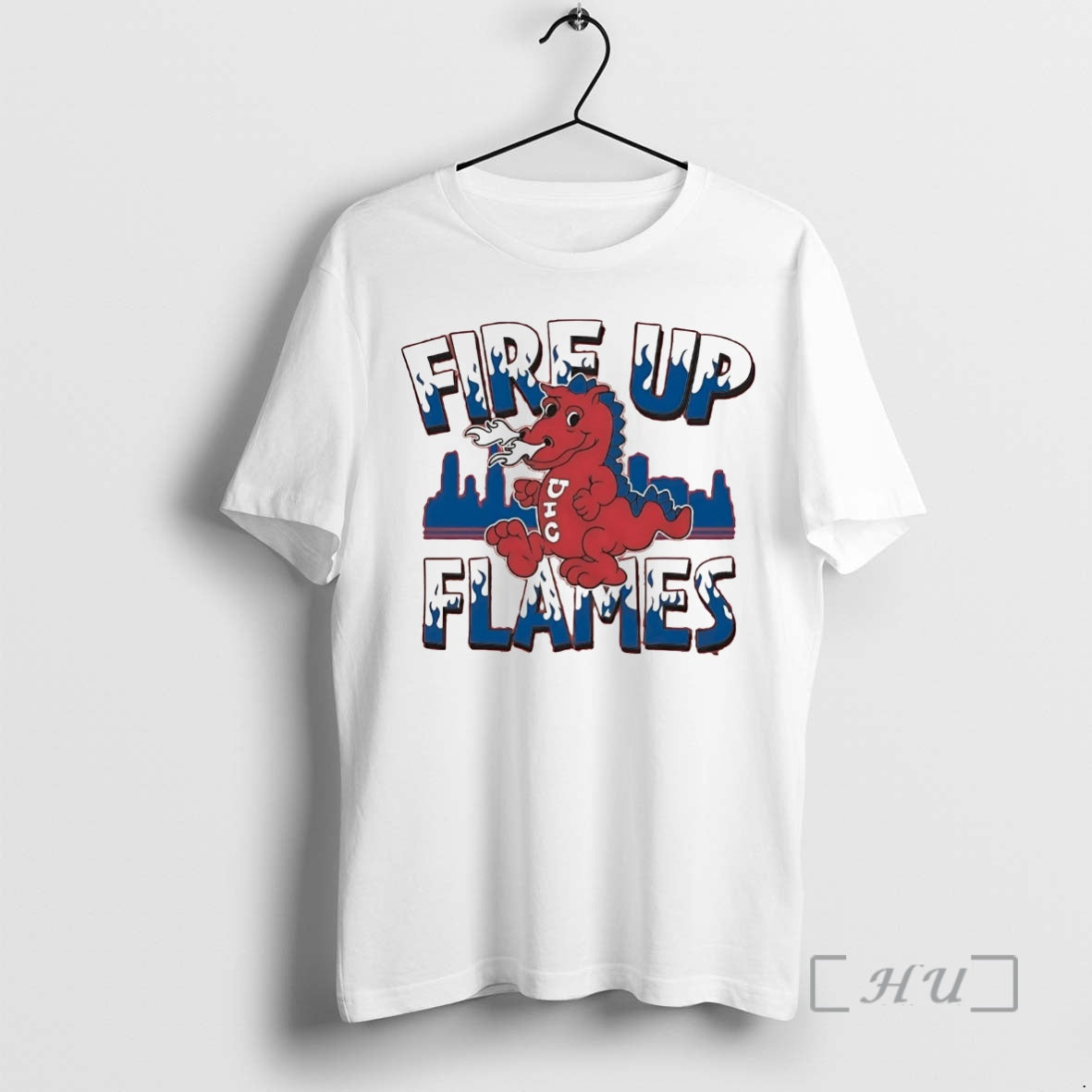 Officials Uic Flames Fire Up Flames T-Shirts