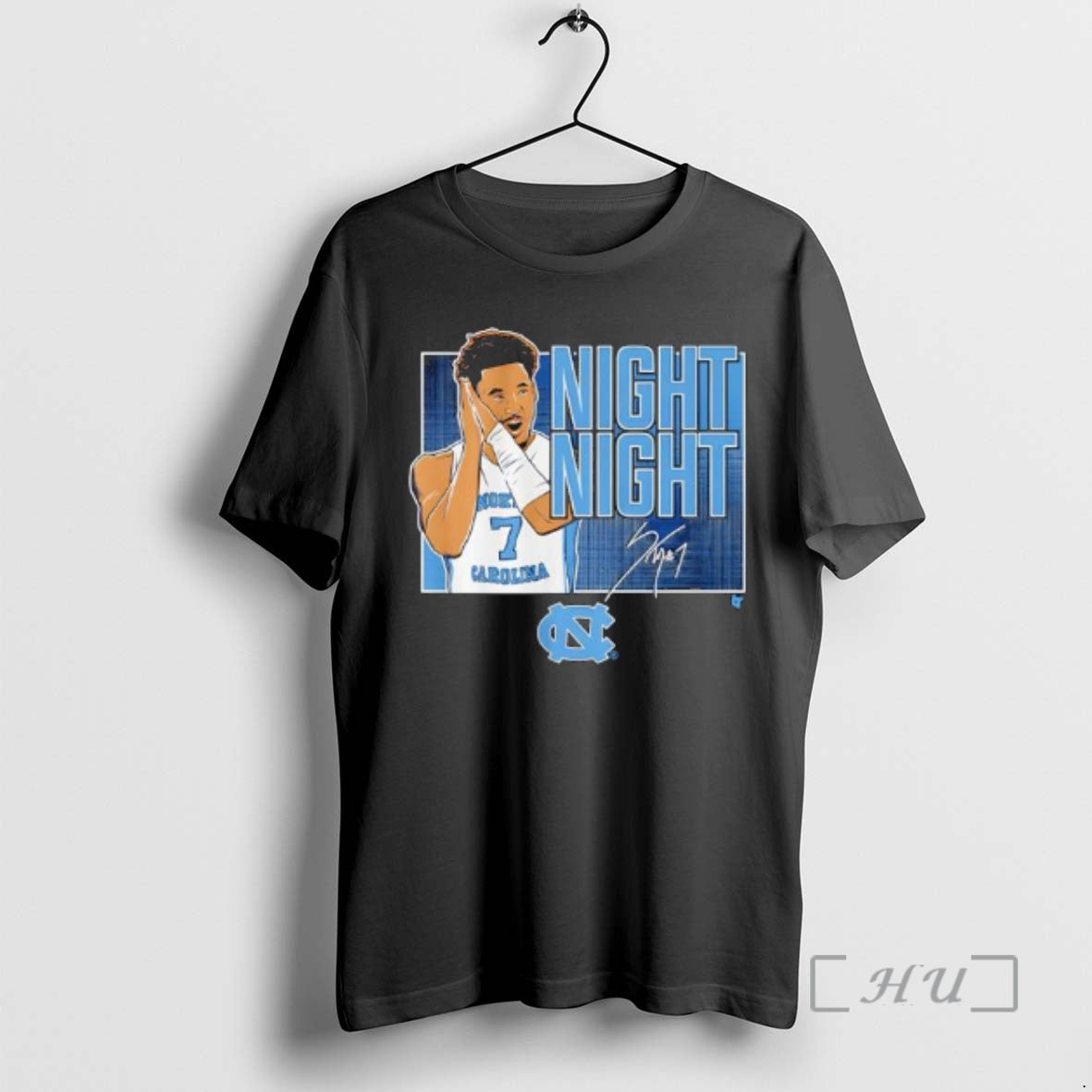 Officials Unc Basketball Seth Trimble Said Night Night Signature T-Shirts