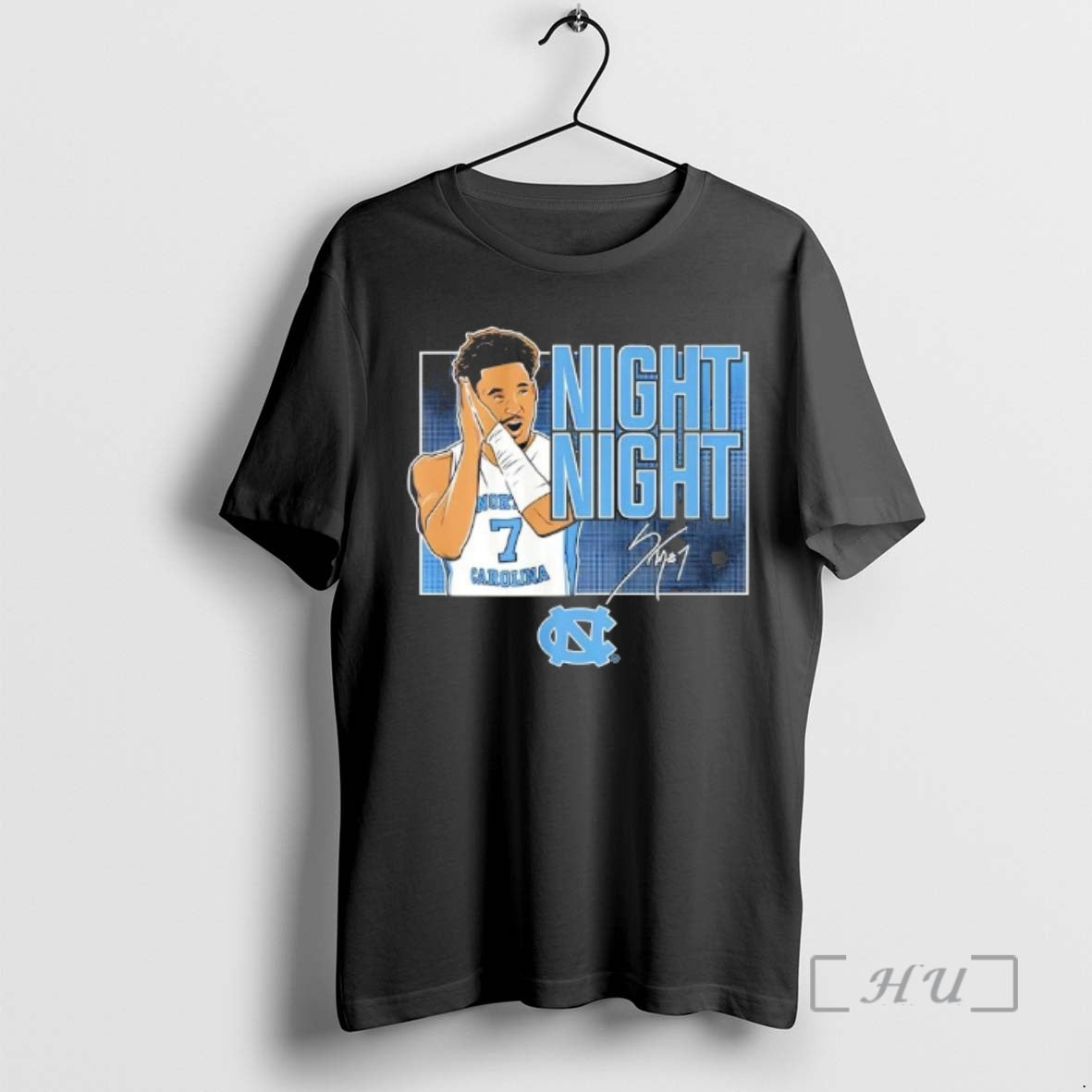 Officials Unc Tar Heels Basketball Seth Trimble Said Night Night Signature T-Shirts
