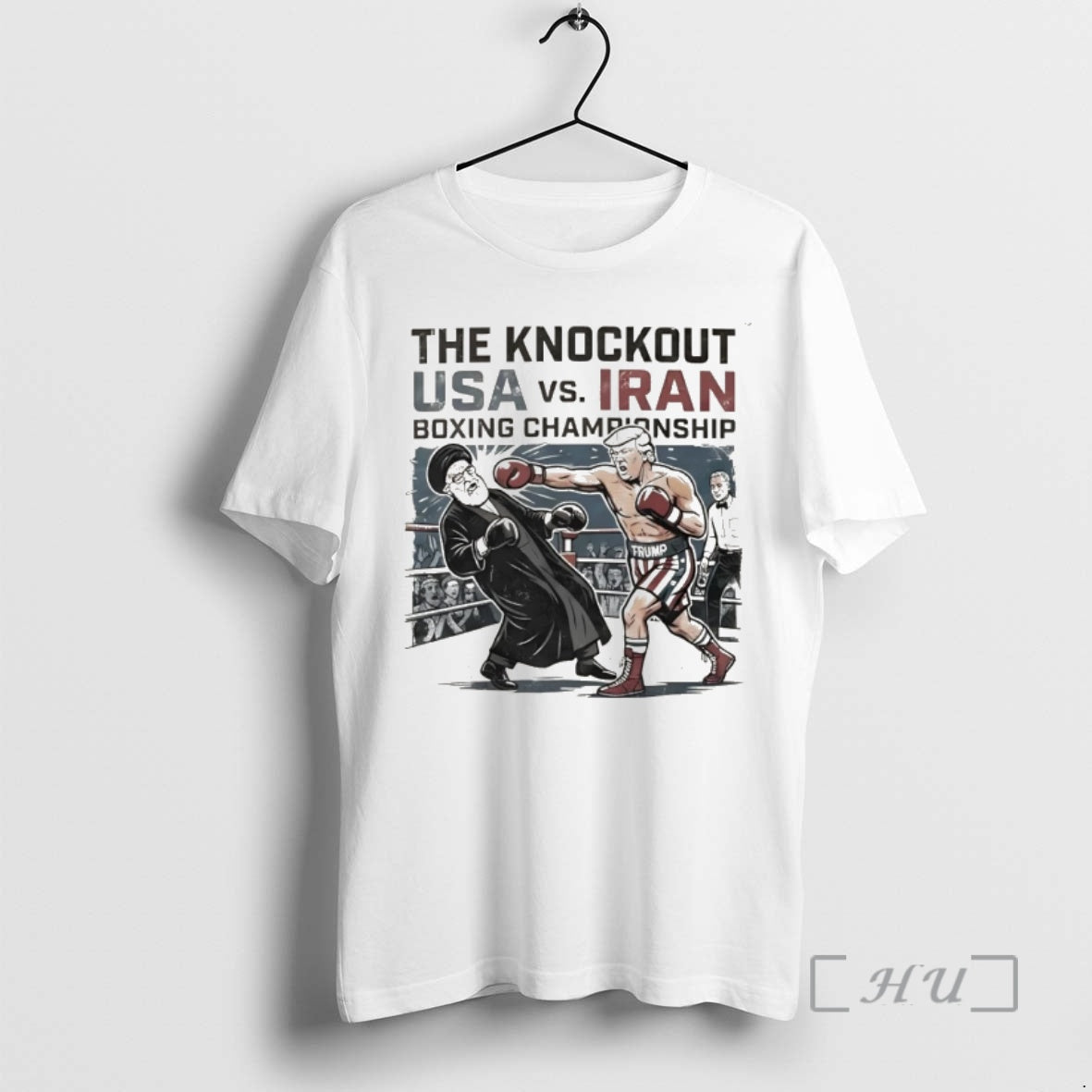 Officials Usa Vs Iran Boxing Championship Trump Knockout