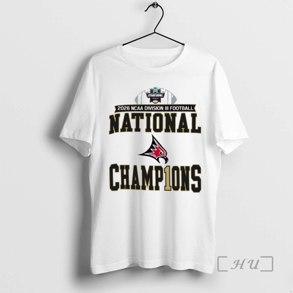 Officials Uw River Falls 2026 Ncaa Diii Football National Champions Locker Room T-Shirts
