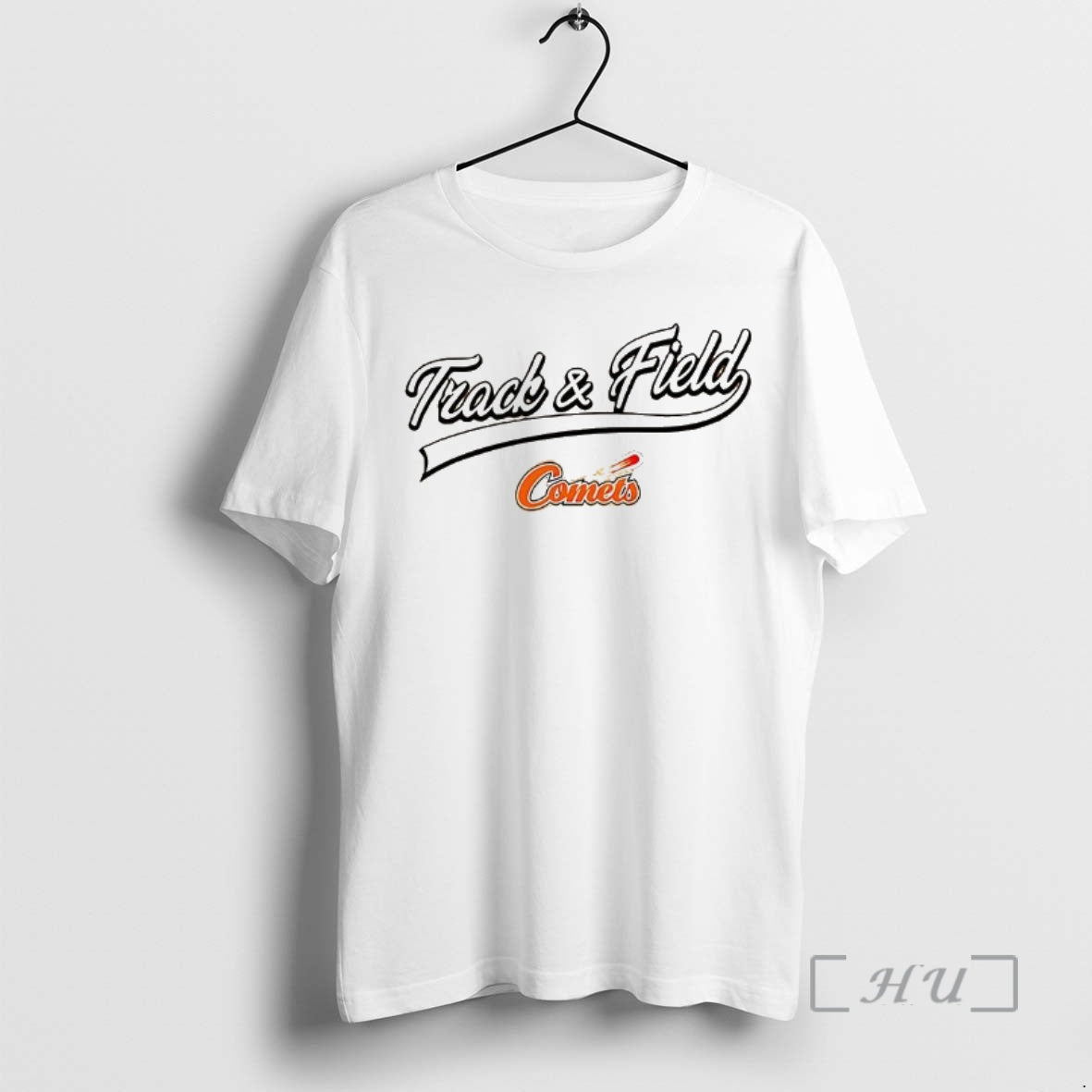 Officials Ut Dallas Texas Comets Track Field Logo T-Shirts