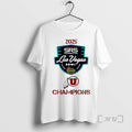 Officials Utah Utes Las Vegas Bowl Champions 2025 T-Shirts