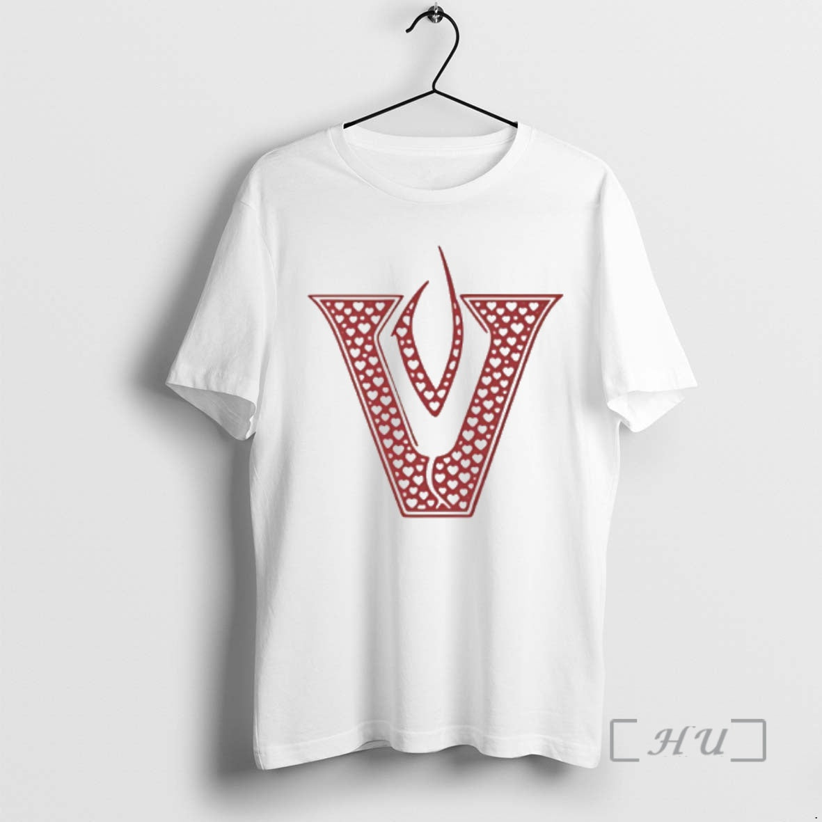 Officials Vandegrift Crown Trio Valentines Heart Logo T-Shirts